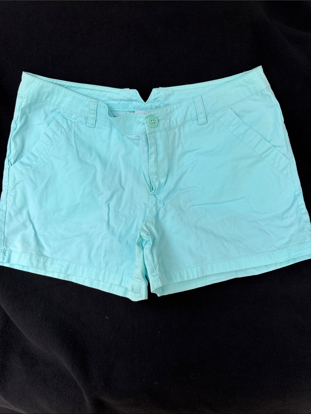Columbia Light Aqua Women's Casual Bermuda Shorts